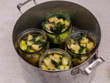 Салат из кабачков на зиму, вкусных рецептов с фото Алимеро